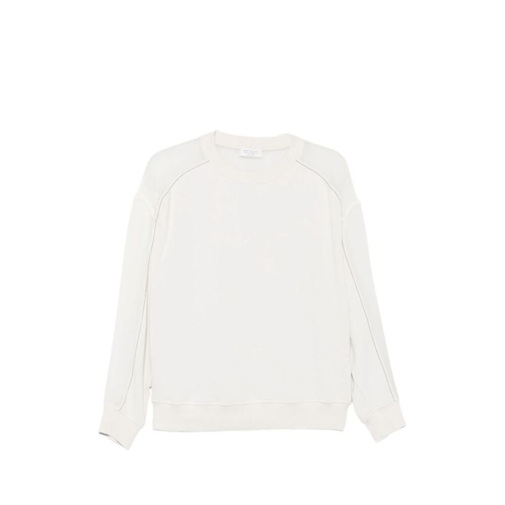 Brunello Cucinelli Neutrals Tops - Sweatshirts Women